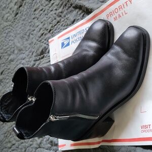 3.1 Phillip Lim Women's Black Leather Alexa 70MM Booties